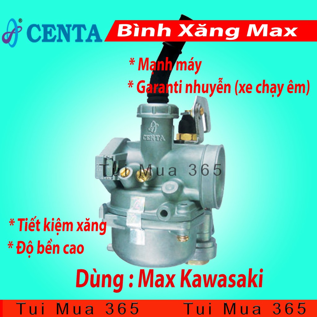 Bình xăng con Centa xe Max Kawasaki