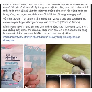 MIẾNG DÁN MỤN “THẦN THÁNH” OLIVE YOUNG