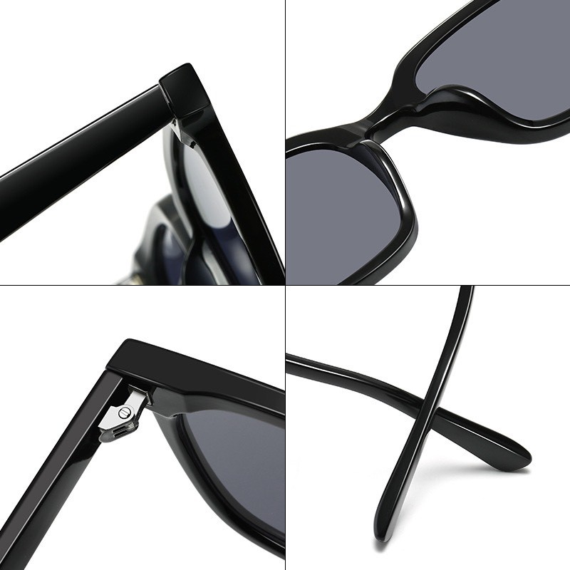 Kính mát nam nữ chống UV400, thiết kế mắt vuông dễ đeo 3 màu thời trang LTR00038