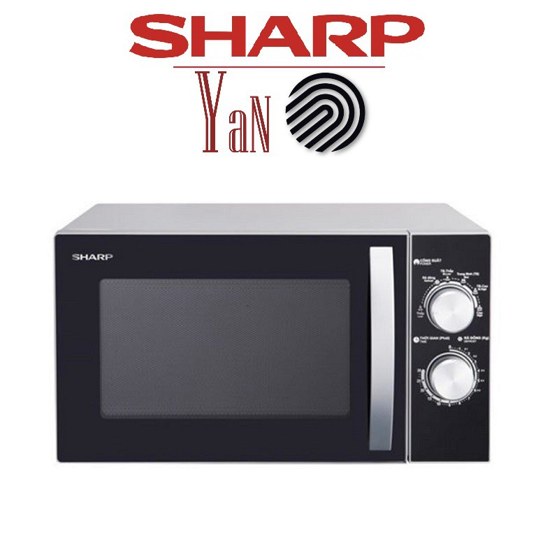 Lò vi sóng cơ có đèn lò hẹn giờ 30 phút Sharp R-32A2VN-S 23L 900W - Hàng chính hãng