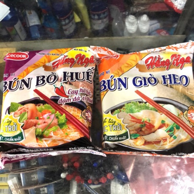 Bún Giò Heo / Bún Bò Huế Hằng Nga ACECOOK Thơm Ngon 75g