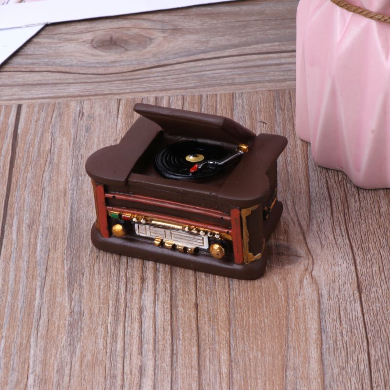 Đạo cụ chụp ảnh cho trẻ sơ sinh hình máy ảnh mini cổ điển bằng resin tự làm
