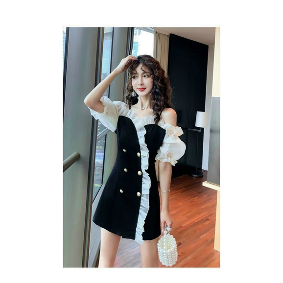 (HCM) Đầm body dự tiệc lệch vai siêu thời trang , hottrend xinh xắn cho các chị em , tôn dáng sành điệu KOKO MI FASHION