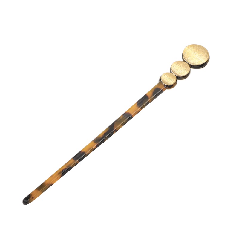 Trâm Cài Tóc Dài Bằng Nhựa Kiểu Dáng Đơn Giản Cho Nữ