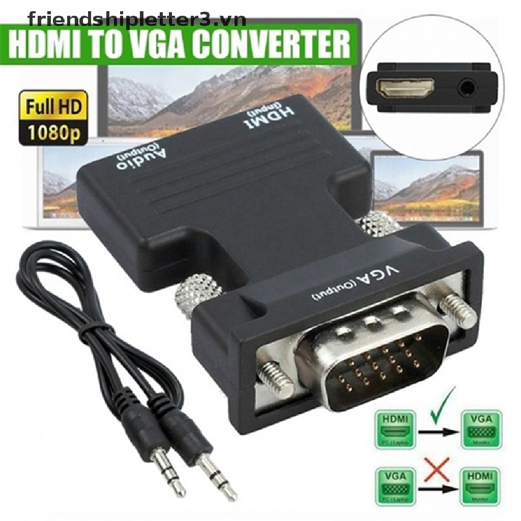Bộ Chuyển Đổi Âm Thanh Hdmi 3 Sang Vga Chuyên Dụng