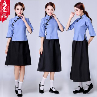 (CÓ SẴN) Trang Phục Nữ Bến Thượng Hải Trang Phục Nữ Sinh Trung Hoa