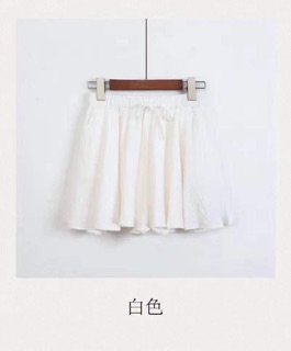 Quần sọt lưng thun giả váy