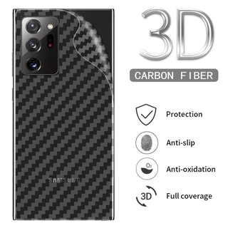 Dán lưng điện thoại cacbon chống vân tay cho samsung galaxy ss note 20 ultra 10 plus lite 9 8 5g 10+ 4g 5g 2023