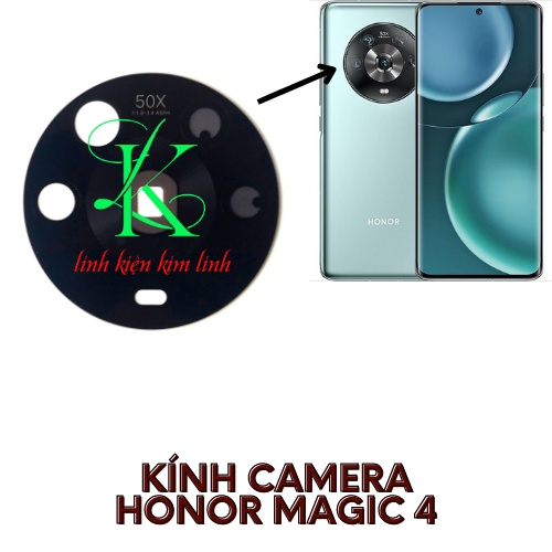 Kính camera honor magic 4 có sẵn keo dán ( mặt kính camera thay thế cho honor magic 4 )