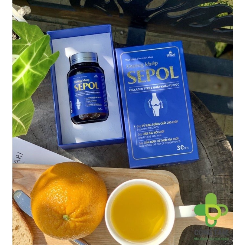 Viên uống dưỡng khớp Sepol - Hộp 30 viên