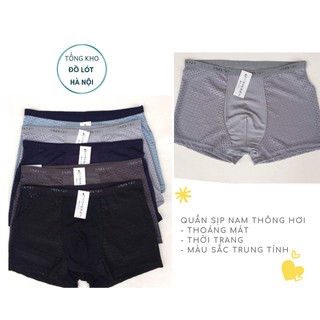 Quần lót nam/🔥FREESHIP🔥/Set 5 quần sịp nam thông hơi XUẤT NHẬT