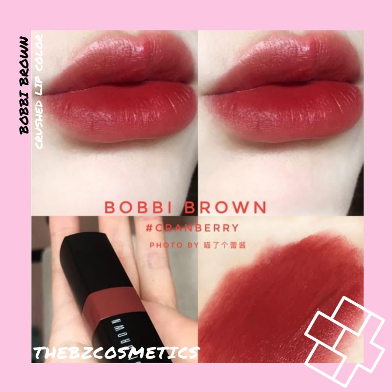 [SẴN] Son Bobbi Brown Crushed Lip Colour các màu hot