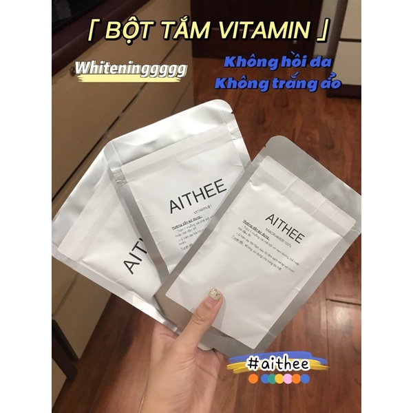 BỘT NIACINAMIDE 100% và VITAMIN B1 100% THUỴ SĨ không phải Taobao