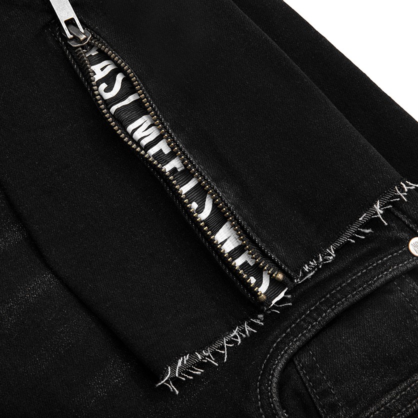 Quần Jean Nam ICON DENIM Dáng Skinny Wash Phối Khóa Zip Ống Chân | BigBuy360 - bigbuy360.vn