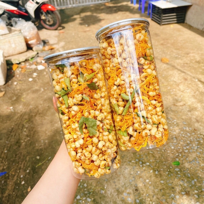 BẮP SẤY MIX KHÔ GÀ LÁ CHANH