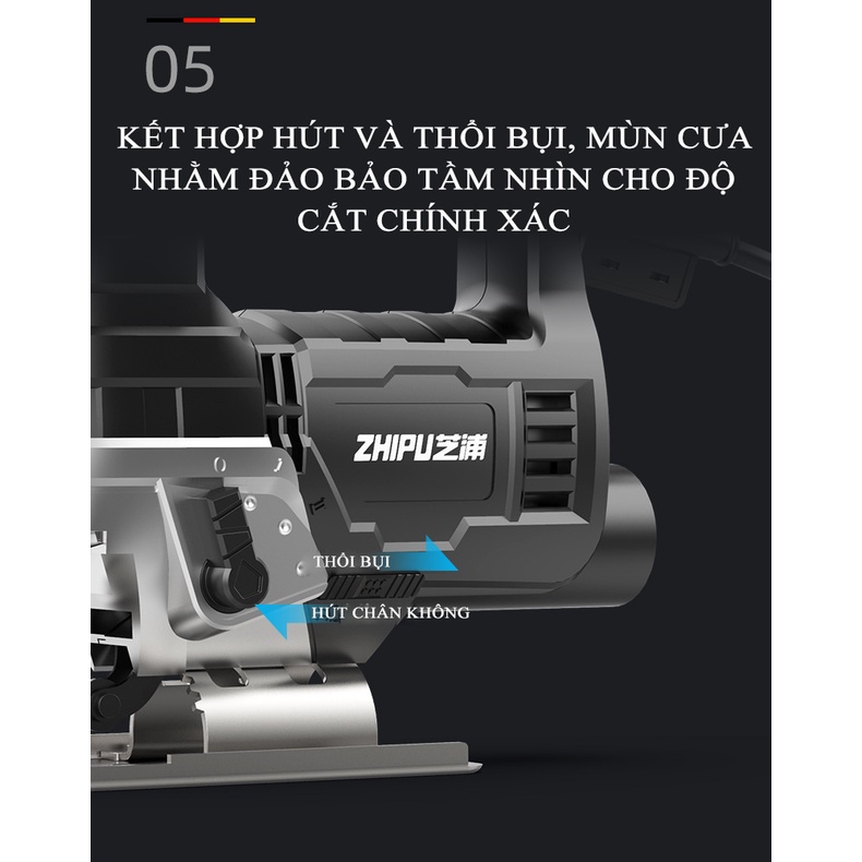 Máy Cưa Gỗ, cưa LỌNG cắt 55mm Cầm Tay Điện AC – Một Sản Phẩm Của Zhipu
