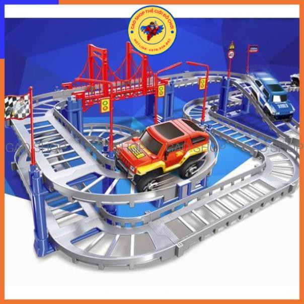 Đồ Chơi Lego Xếp Hình Lắp Ráp Đường Ray Ô Tô, Đồ Chơi Lắp Ráp Mô Hình Giao Thông Cho Bé Thỏa Sức Sáng Tạo