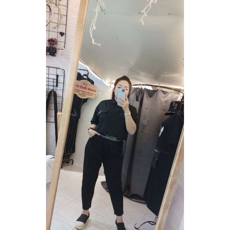 [BIGSIZE NỮ] Quần baggy umi cạp chữ nổi bật | BigBuy360 - bigbuy360.vn