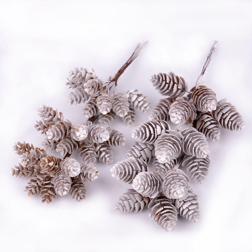 CONOPERY Set 6 / 10 Quả Thông Giả Trang Trí Tiệc Cưới