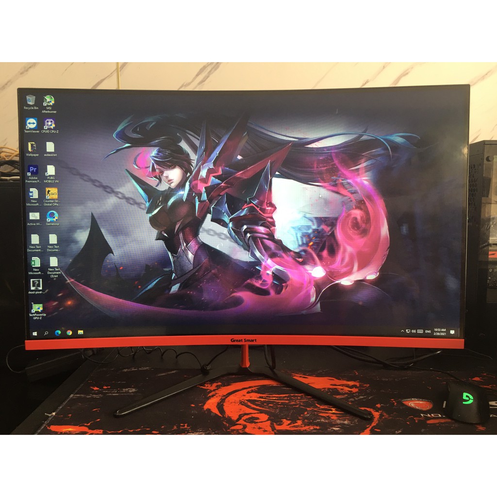 Màn hình Great Smart Q318 Plus Cong có Box (2nd)