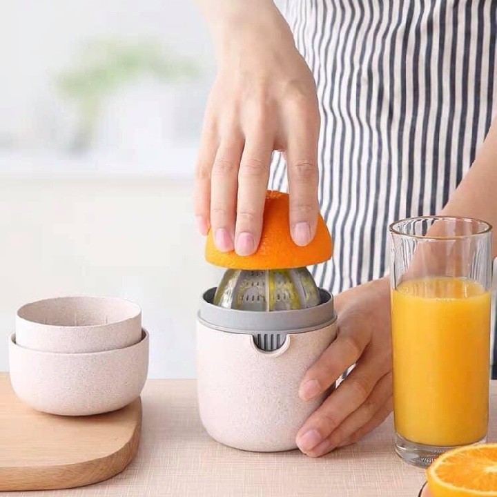 Dụng cụ vắt cam lúa mạch cầm tay 2 trong 1, đặc biệt có thể ÉP TRÁI CÂY - DMA store