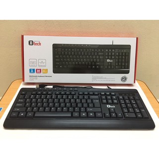 Bàn phím có dây X-TECH TM-K4246 cổng USB (chính hãng)