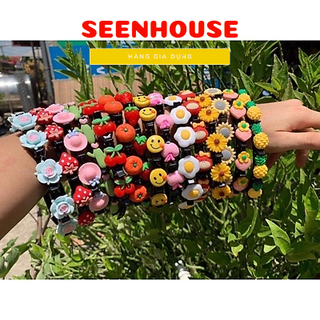 Bờm Kẹp Tóc Trái Cây Siêu Cute (8 Kẹp) seenhouse