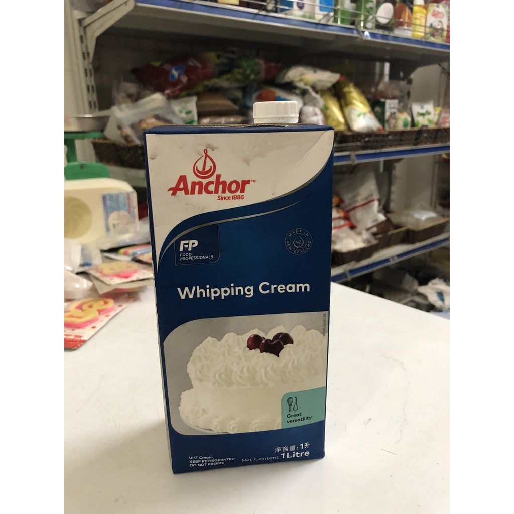 Wipping cream Anchor hộp 1 lít