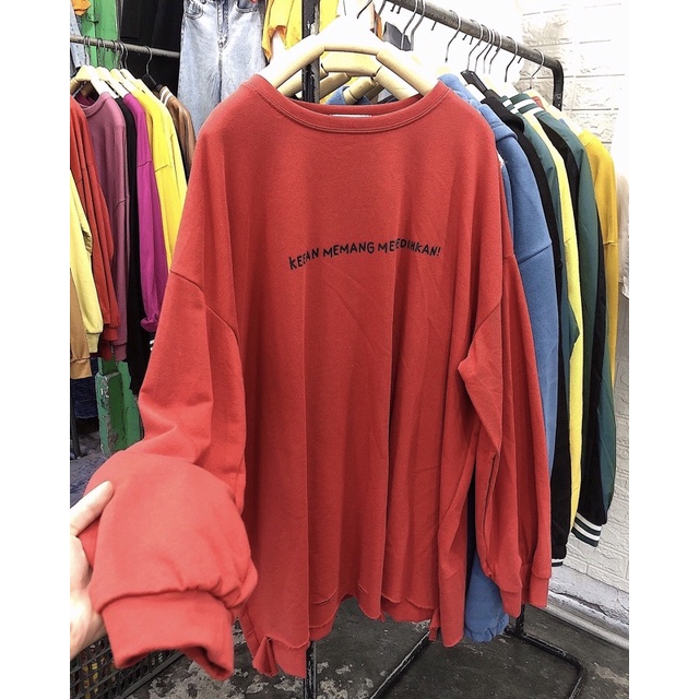 Áo nỉ da cá Form thụng hàng Quảng Châu