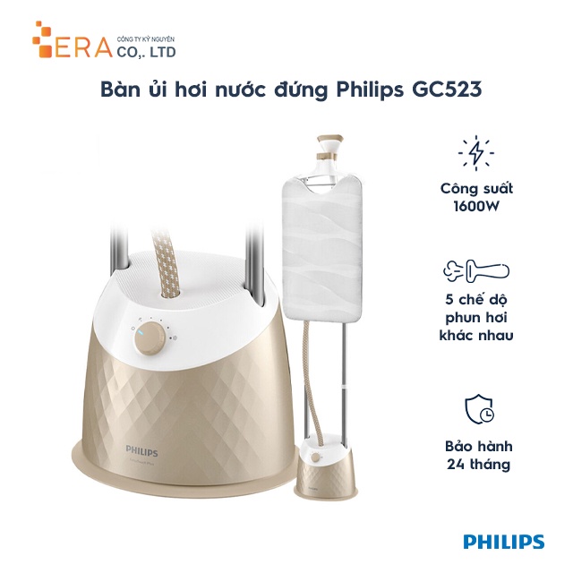 Bàn ủi hơi nước đứng Philips GC523