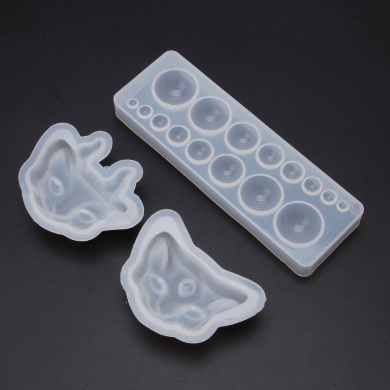 Khuôn Silicone Hình Mắt Mèo Làm Trang Sức