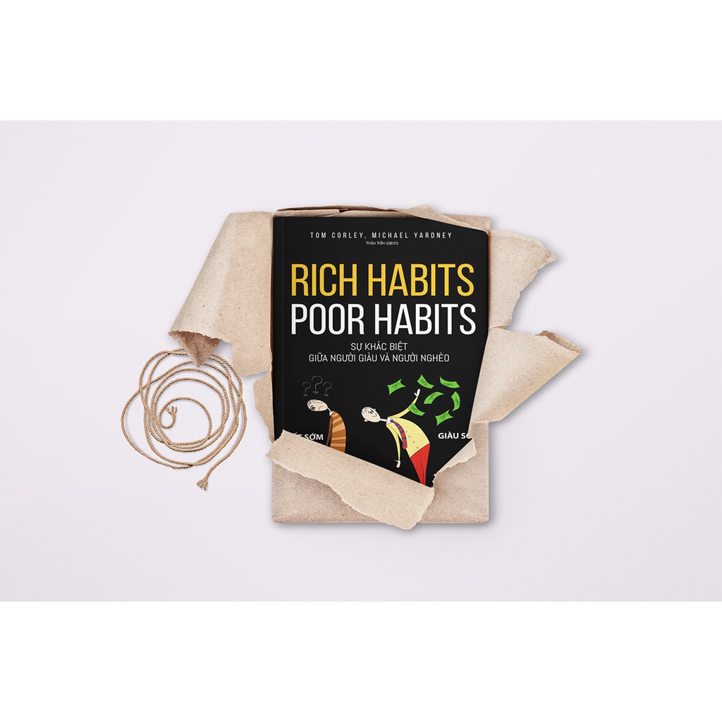 Sách - Rich Harbits, Poor Harbits: Sự Khác Biệt Giữa Người Giàu Và Người Nghèo | BigBuy360 - bigbuy360.vn