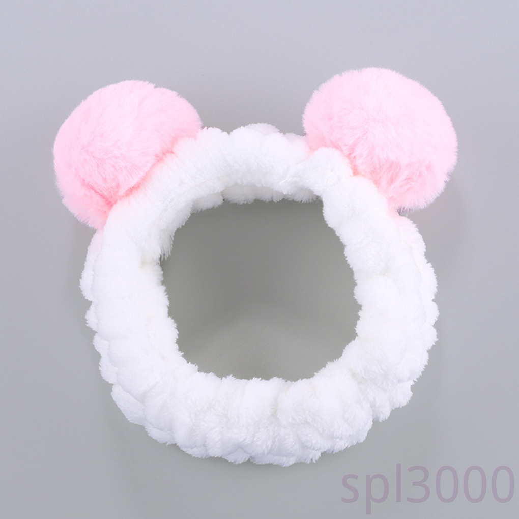 MICROFIBER (Hàng Mới Về) Băng Đô Rửa Mặt Chất Liệu Sợi Nhân Tạo Dùng Trong Spa / Yoga Cho Nữ