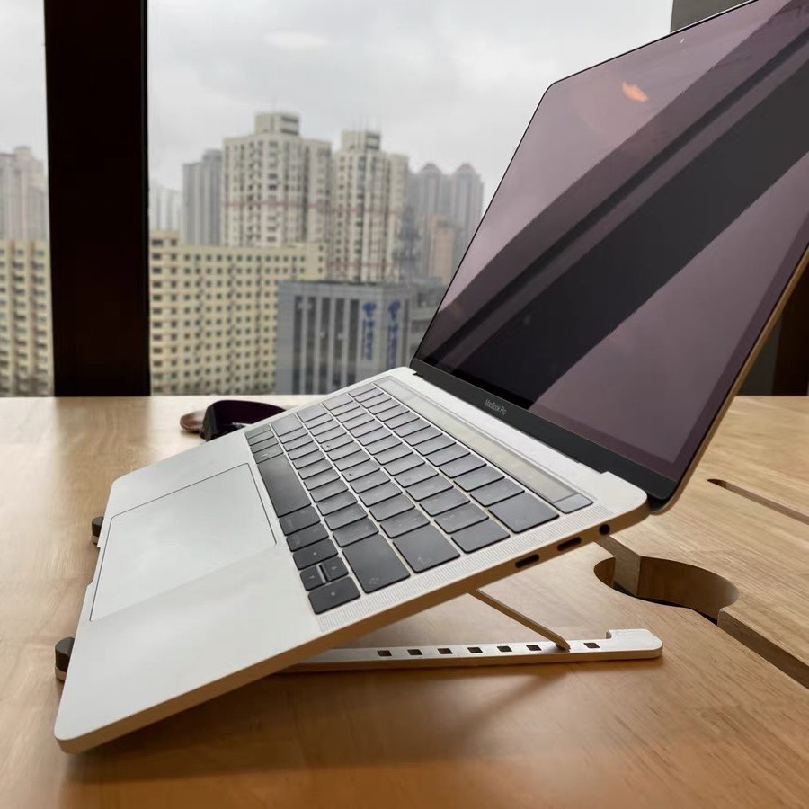 Giá đỡ LAPTOP, MACBOOK, IPAD P6,P11 bằng nhôm có thể điều chỉnh được độ cao