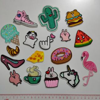 20k một chiếc, Combo 5 chiếc tự chọn, MA1 Sticker ủi patch ủi logo ủi