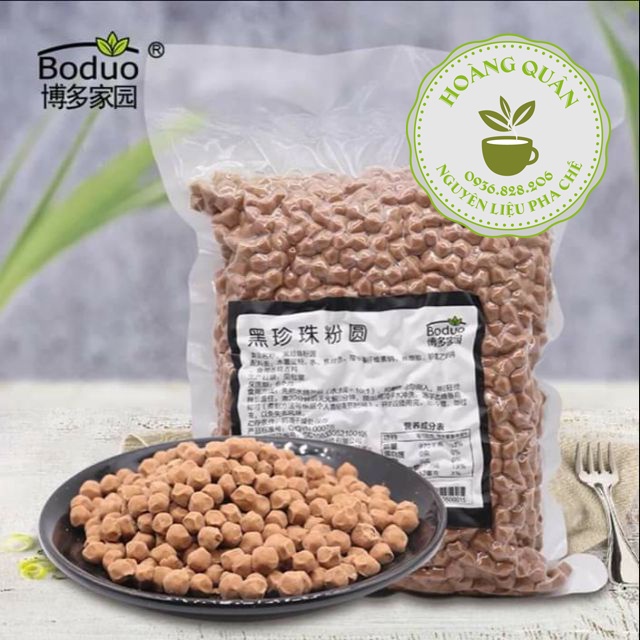 Trân Châu Đen Boduo gói (1kg)