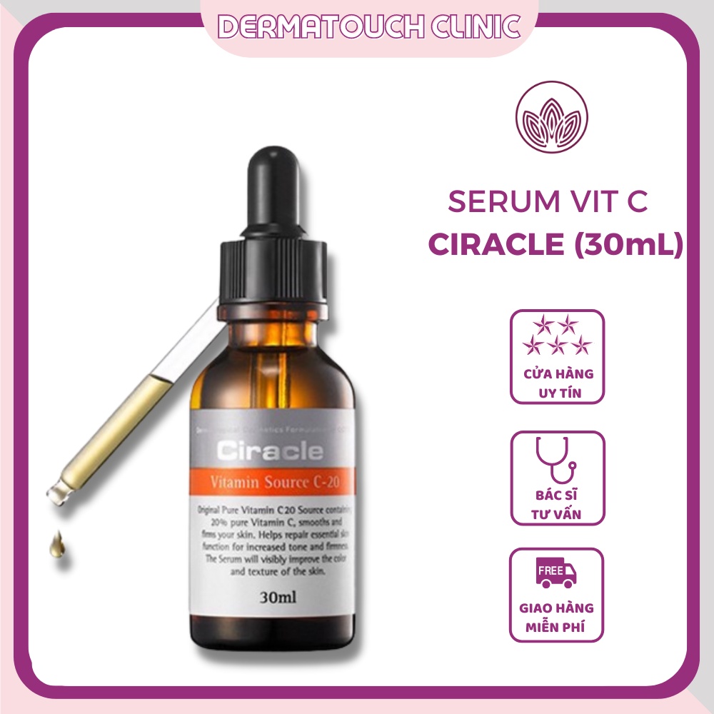 ✅[Chính Hãng] Vitamin C 20 Source Ciracle dưỡng trắng da