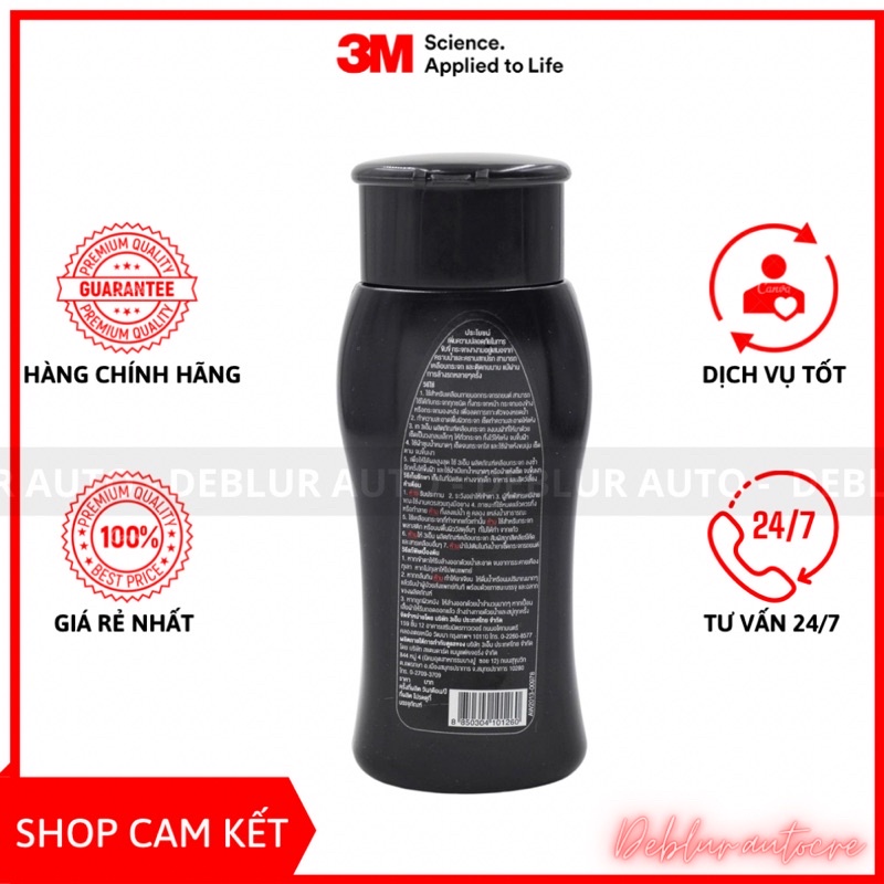 Dung dịch chống bám nước trên kính xe ô tô, chống bám nước mưa gương hậu, chính hãng 3M 08889LT 200ML [nhập Thái Lan]