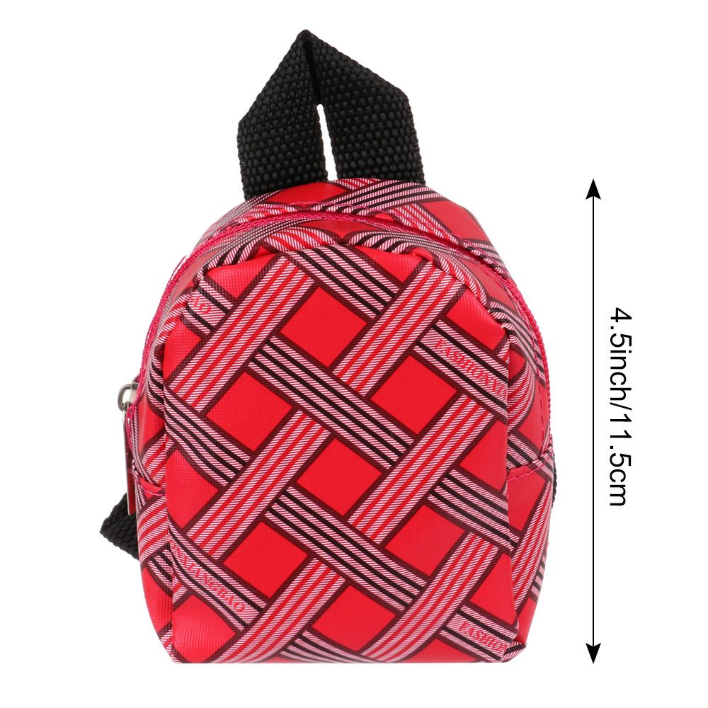 Ba lô mini thời trang dễ thương có móc khóa cho búp bê