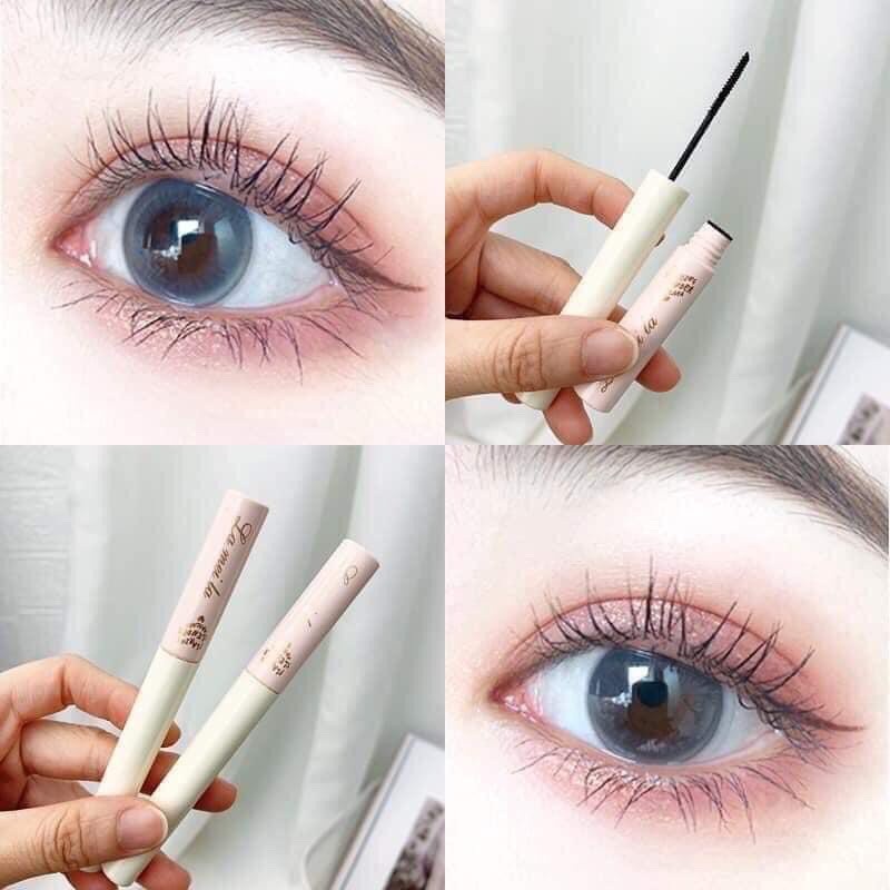 Mascara Siêu Mảnh Tơi Mi Lameila Skinny Microcara Vỏ Hồng Siêu Thích