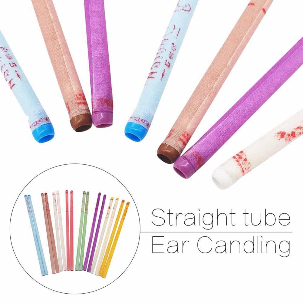 Set 2 nến xông lấy ráy tai sáp ong tự nhiên nhiều màu sắc