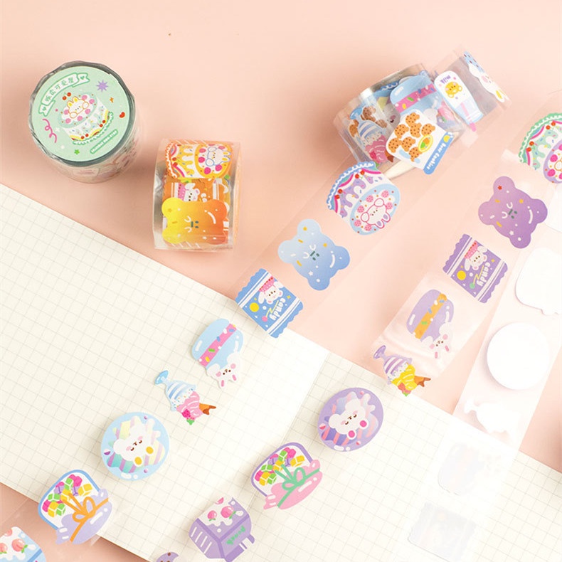 Miếng Dán Trang Trí Thủ Công Họa Tiết Cô Gái Dễ Thương