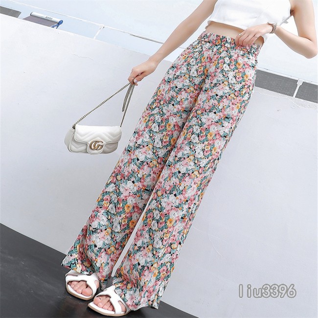 quần ống rộng Lưng Cao In Họa Tiết Thời Trang Cho Nữ | BigBuy360 - bigbuy360.vn