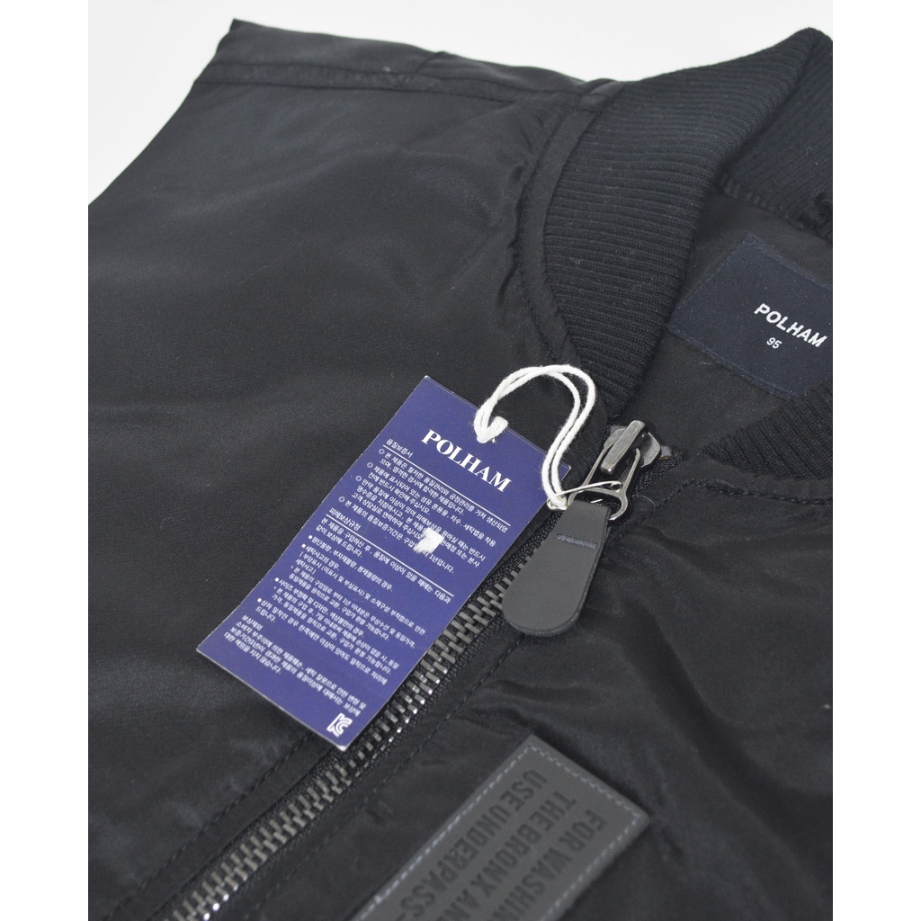 Áo khoác Bomber cọc tay POLHAM chính hãng