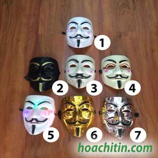 Mặt Nạ Hacker Bóng hoặc đèn số 5,6,7