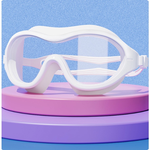 Kính bơi Yuke góc nhìn rộng CHỐNG NƯỚC mắt kính HD trong suốt chống sương mù cho bé gái và trai YJ2060 - Hộp đen