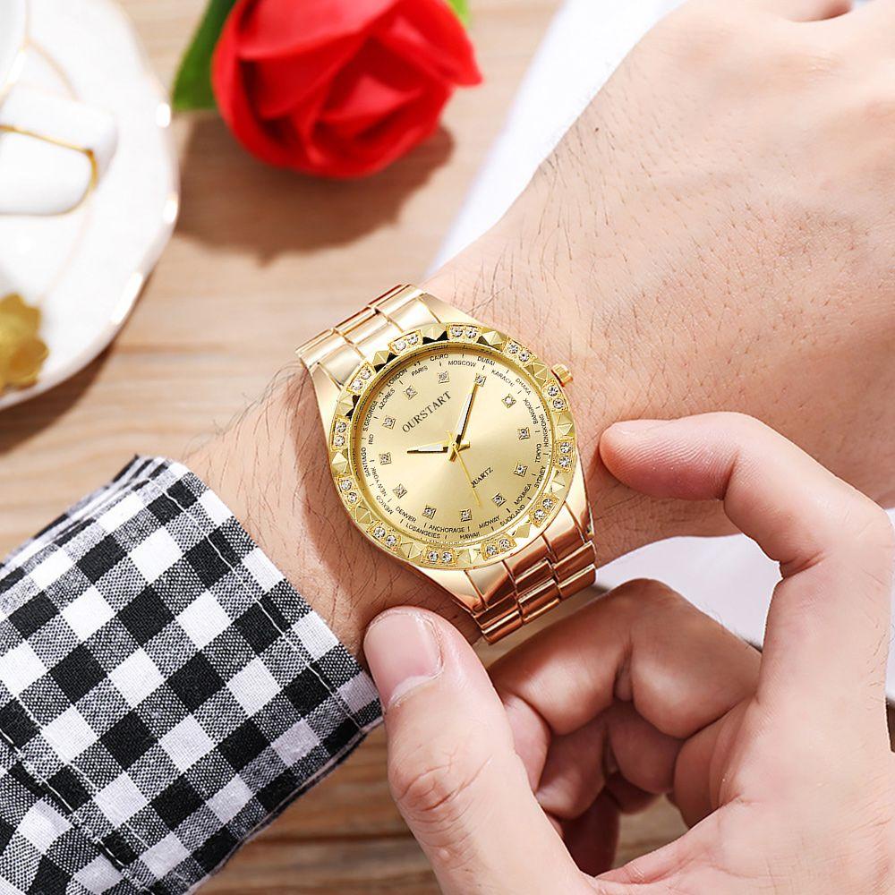 PATH Đồng Hồ Quartz Dây Thép Thời Trang Cho Nữ