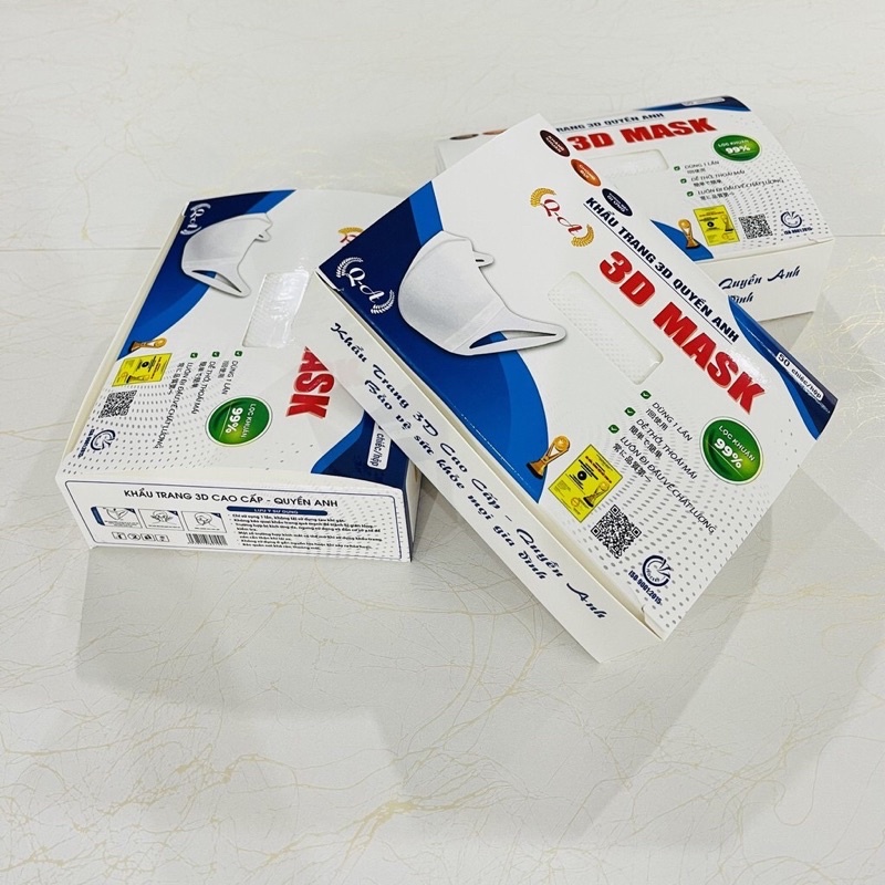 Khẩu trang 3D Mask Quyền Anh chính hãng - 1 chiếc