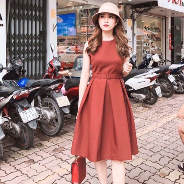 ⚡️[Flash Sale] Đầm xoè thắt eo thanh lịch cao cấp