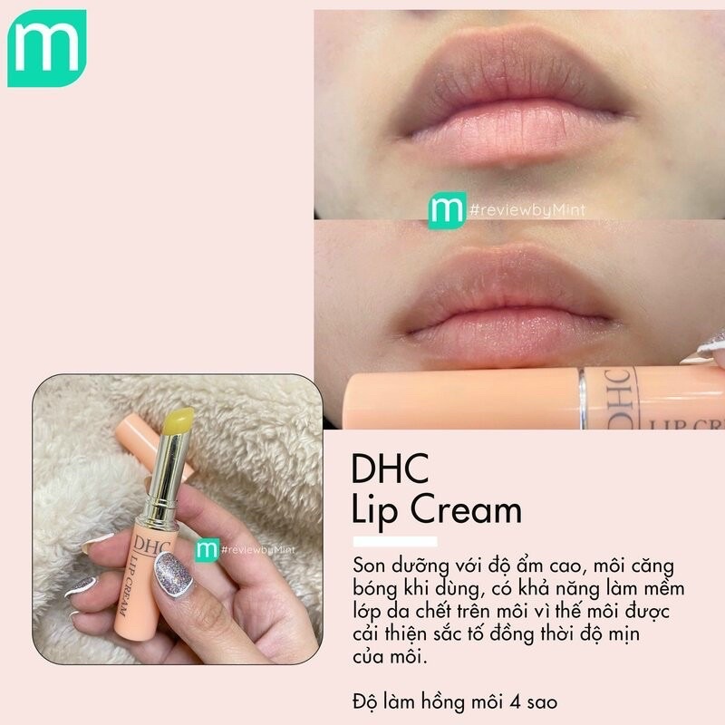 Son Dưỡng Môi DHC Lip Cream 15g Nhật Bản